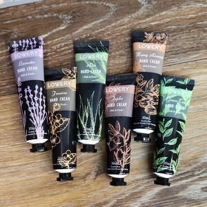 NWOT 6 Lovery Hand Creams